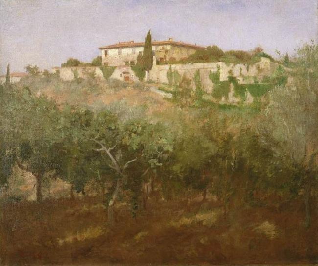 Frank Duveneck Villa Castellani France oil painting art